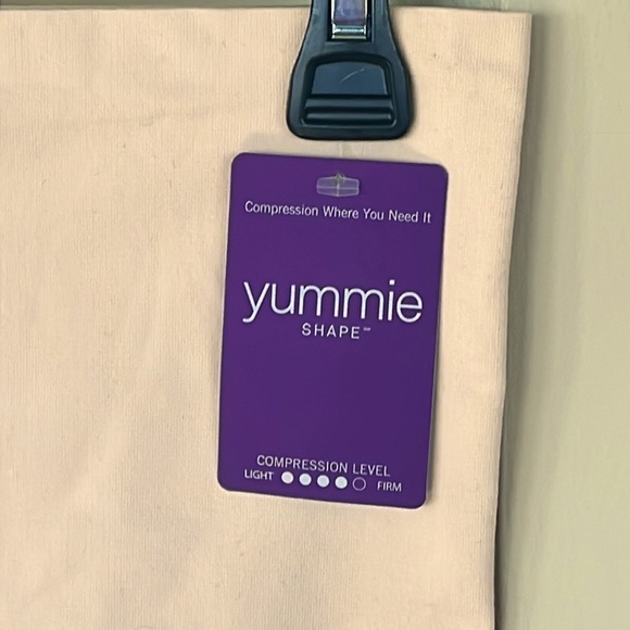 Brand New Yummie Shapewear Compression High Waist Shaping Smoothing Thong Nude - Picture 4 of 9